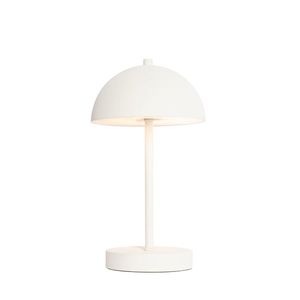 Venkovní stolní lampa bílá dobíjecí ve 3 krocích stmívatelná - Keira obraz