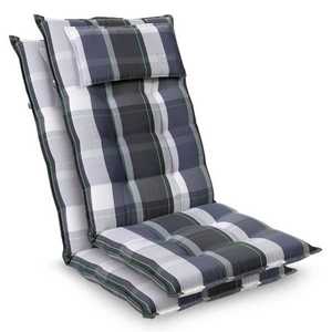 Blumfeldt Sylt, čalouněná podložka, podložka na židli, podložka na výše polohovací křeslo, polštář, polyester, 50 × 120 × 9 cm, 2x podložka obraz