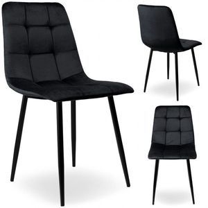 TZB Čalouněná designová židle ForChair černá obraz