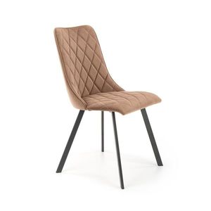 HALMAR Designová židle K450 béžová obraz