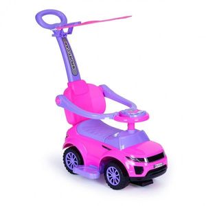 MULTISTORE Jezdítko auto 3v1 Super Car růžové obraz