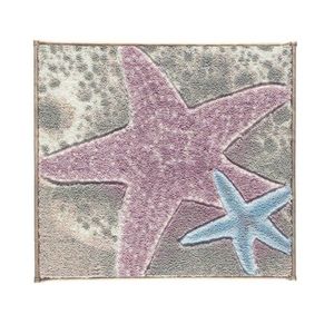 L'essentiel Koupelnová předložka Sea Star 50x57 růžová obraz