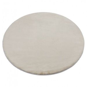 Dywany Lusczow Kulatý koberec BUNNY šedý, velikost kruh 100 obraz