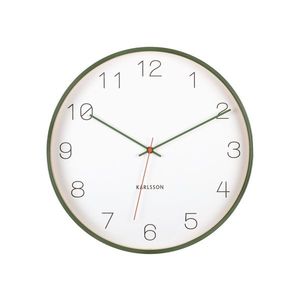 Karlsson 5926GR designové nástěnné hodiny 40 cm obraz