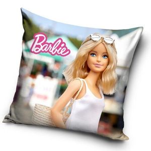 Carbotex Povlak na polštářek Barbie Panenka z Barbielandu, 40 x 40 cm obraz