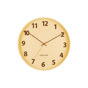 Karlsson 5920LY designové nástěnné hodiny 40 cm obraz