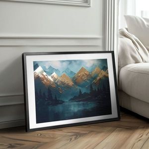 Nástěnný plakát s EXTRA efektem - Mountain Majesty obraz