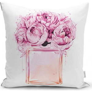 Povlak na polštář Minimalist Cushion Covers Pink Flowers, 45 x 45 cm obraz