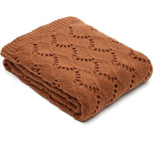 Pletená deka z vlny a směsi vláken 130x170 cm Mesias – Kave Home obraz