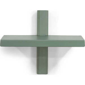 Zeleno-šedá kovová police 28 cm Hola – Spinder Design obraz
