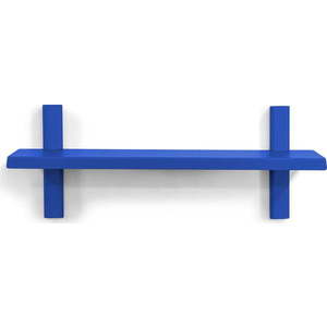 Modrá kovová police 60 cm Hola – Spinder Design obraz