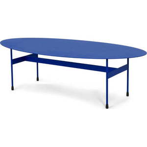 Modrý kovový konferenční stolek 39x120 cm Mira – Spinder Design obraz