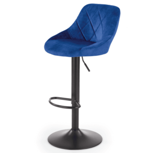 Barová židle SCH-101 tmavě modrá obraz