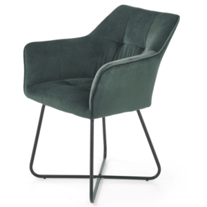 Jídelní židle SCK-377 tmavě zelená obraz