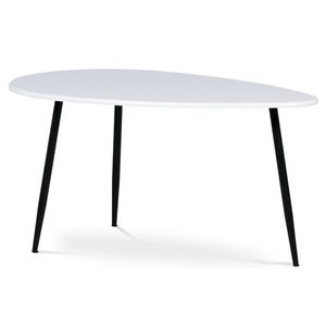 Konferenční stolek CREMONA 1 bílá/černá obraz