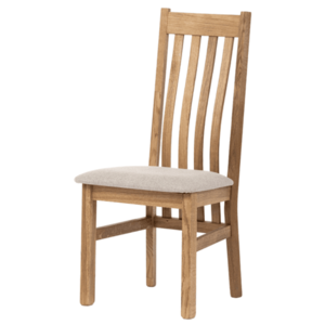 Jídelní židle ANIVIA dub/béžová obraz