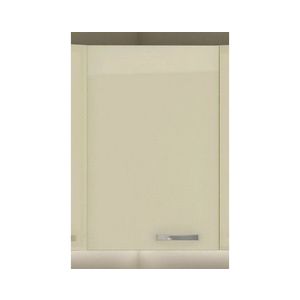 Horní rohová kuchyňská skříňka Karmen 60NAR, šedá/krémová obraz