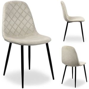 TZB Čalouněná designová židle ForChair III béžová obraz