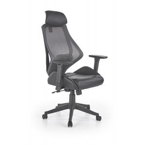 HALMAR Kancelářská židle Hese černá/šedá obraz