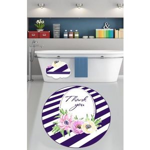 L'essentiel Koupelnová předložka THANK 140 cm vícebarevná obraz