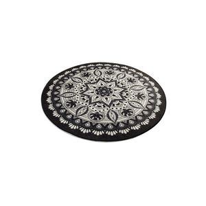 L'essentiel Koupelnový kobereček Damal 100 cm černý obraz