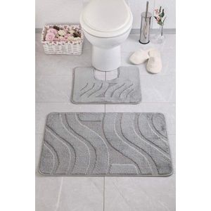 L'essentiel Sada koupelnových koberečků SYMPHONY šedá obraz