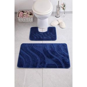 L'essentiel Sada koupelnových koberečků SYMPHONY tmavě modrá obraz