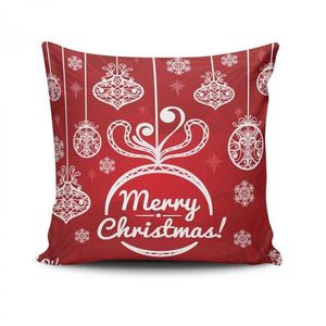 Hanah Home Vánoční dekorační polštář JIVE I 43x43 cm červený obraz