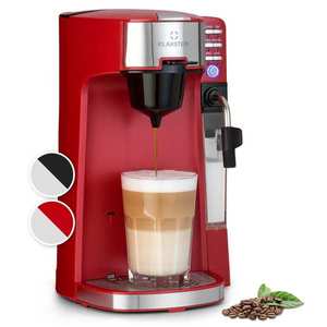 Klarstein Baristomat 2 v 1, automatický kávovar, káva a čaj, mléčná pěna, 6 programů obraz