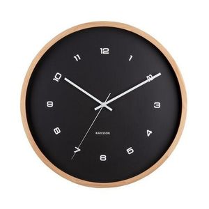 Karlsson 5938BK designové nástěnné hodiny 41 cm obraz