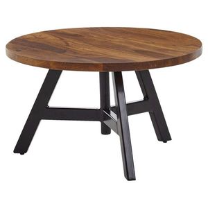 Konferenční stolek z Masivního Dřeva Š: 60cm obraz