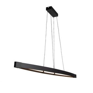 Moderne hanglamp zwart 119 cm dimbaar - Dasha obraz