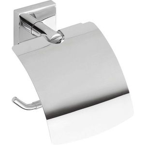 SAPHO X-SQUARE držák toaletního papíru s krytem, chrom XQ700 obraz
