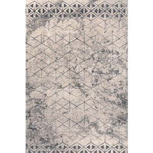 Šedo-krémový vlněný koberec 160x240 cm Bateja – Agnella obraz