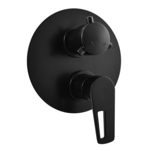SLEZAK-RAV Vodovodní baterie sprchová vestavěná COLORADO černá matná, Barva: černá matná CO286KCMAT obraz