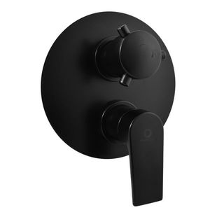 SLEZAK-RAV Vodovodní baterie sprchová vestavěná COLORADO černá matná, Barva: černá matná CO186KCMAT obraz