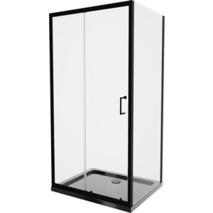 Sprchové dveře MEXEN Apia 130cm černé obraz