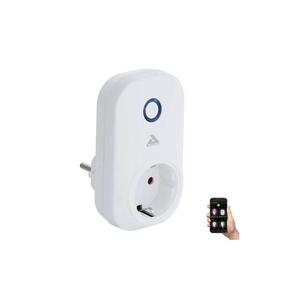 Eglo Eglo 33238 - Chytrá zásuvka Connect plug PLUS 2300W Wi-Fi obraz