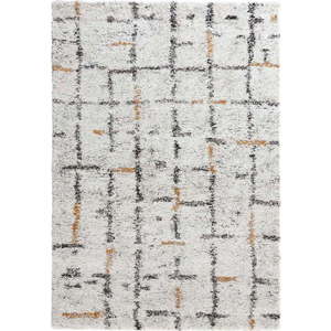 Krémový koberec Mint Rugs Grid, 200 x 290 cm obraz