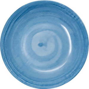 Světle modré hluboké porcelánové talíře v sadě 6 ks ø 21 cm Tangeri blue – Villa Altachiara obraz