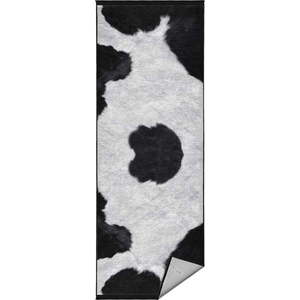 Bílo-černý koberec běhoun 80x200 cm – Mila Home obraz