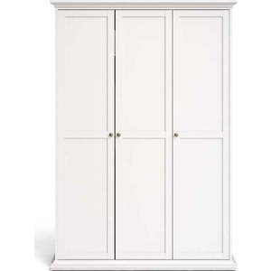 Bílá šatní skříň 139x201 cm Paris - Tvilum obraz