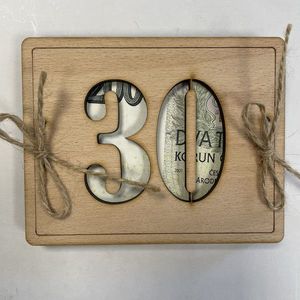 Dřevěné přání - 30 obraz
