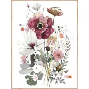 Monee OBRAZ NA PLÁTNĚ, květiny, 50/70 cm obraz