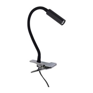 LED Lampa s klipem LAGOS 1xG9/3W/230V černá obraz