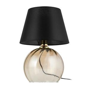 Stolní lampa AUREA 1xE27/15W/230V černá/béžová obraz