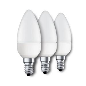 Eglo Eglo 10697 - SADA 3x LED Žárovka E14/4W/230V 320lm svíčka 3000K obraz