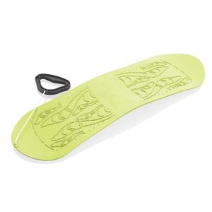 Plastkon Dětský plastový snowboard, 69 cm, limetkový obraz