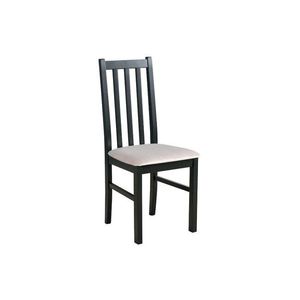 DREWMIX Jídelní židle z masivu BACH 10, černá 2 43x94x40 černá obraz