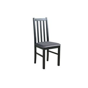 DREWMIX Jídelní židle z masivu BACH 10, černá 22 43x94x40 černá obraz